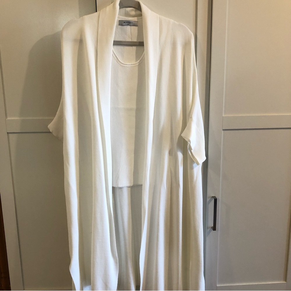 BRIAN BAILEY Knit Cardigan and Matching Tank Top, NWOT - Picture 5 of 13